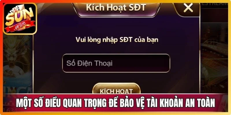 Một số điều quan trọng để bảo vệ tài khoản cá nhân an toàn
