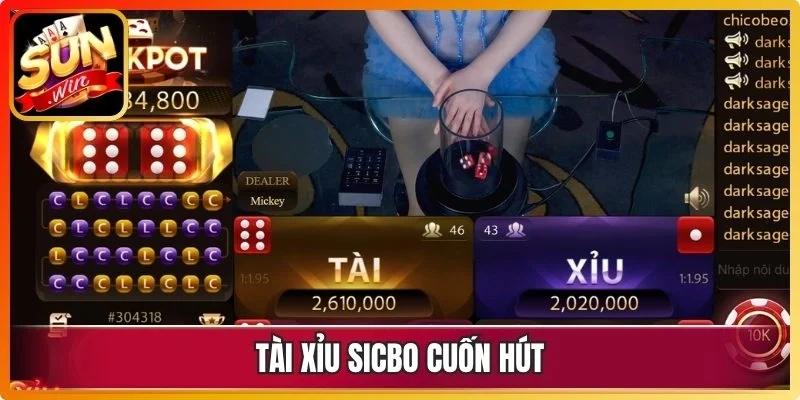 Tài Xỉu Sicbo cuốn hút