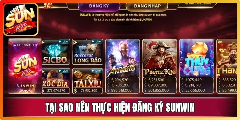 Tại sao nên thực hiện đăng ký Sunwin