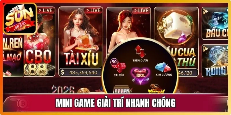 Mini game giải trí nhanh chóng
