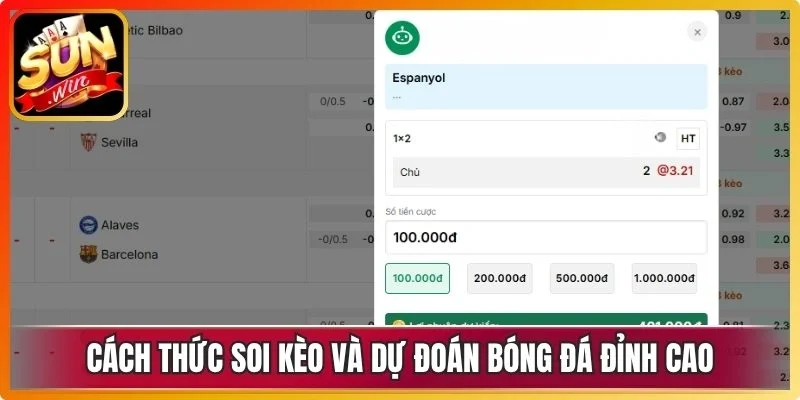 Cách thức soi kèo và dự đoán bóng đá đỉnh cao