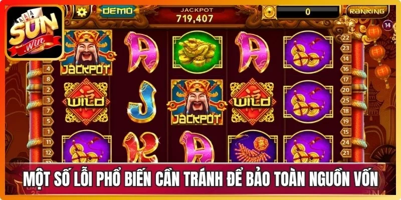 Một số lỗi phổ biến cần tránh để bảo toàn nguồn vốn