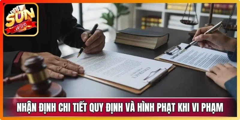 Nhận định chi tiết quy định và hình phạt khi vi phạm