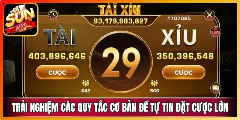 Trải nghiệm các quy tắc cơ bản để tự tin đặt cược lớn