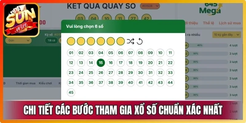 Chi tiết các bước tham gia xổ số chuẩn xác nhất