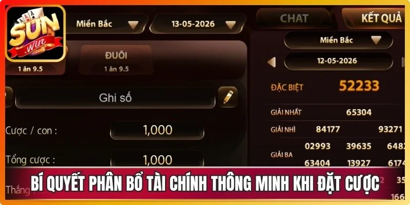 Bí quyết phân bổ tài chính thông minh khi đặt cược
