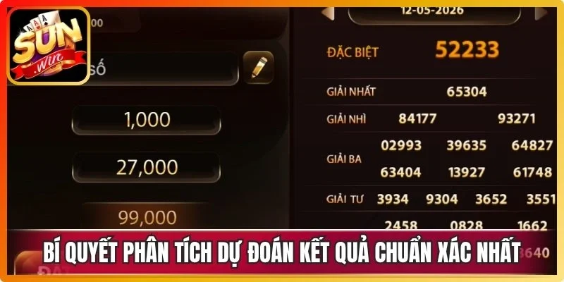 Bí quyết phân tích dự đoán kết quả chuẩn xác nhất